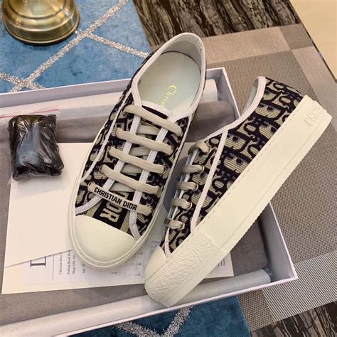 canvas sneaker dior walk'n